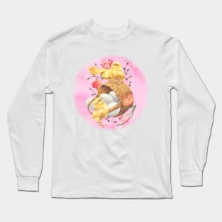 EASTER EGGER CHICKEN Long Sleeve T-Shirt